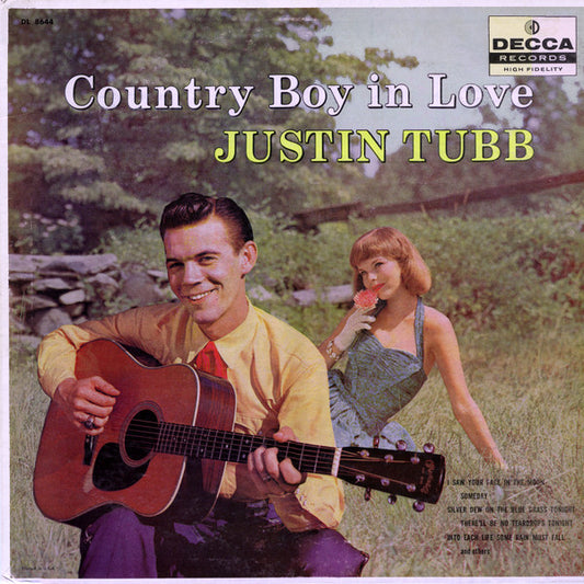 Justin Tubb – Country Boy In Love LP