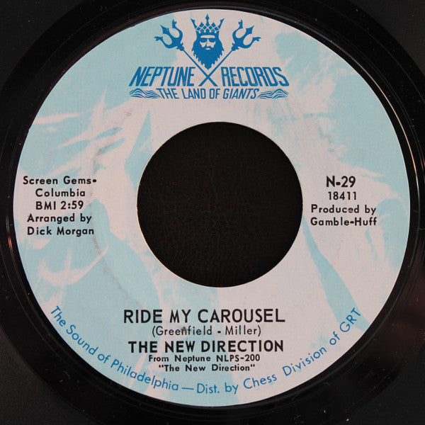 The New Direction – Ride My Carousel (Promo) 7"