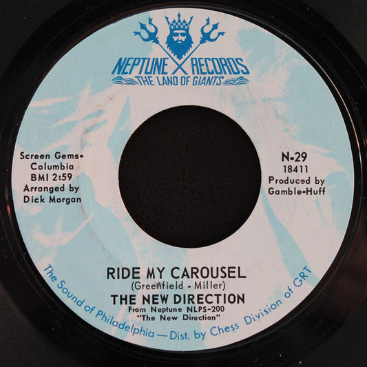 The New Direction – Ride My Carousel (Promo) 7"