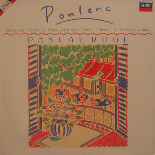 Poulenc – Piano Works • Ouvres Pour Piano • Klavierwerke / Les Soirées De Nazelles LP