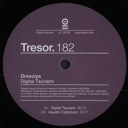 Drexciya – Digital Tsunami LP