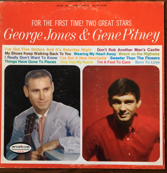 George Jones, Gene Pitney – George Jones & Gene Pitney LP