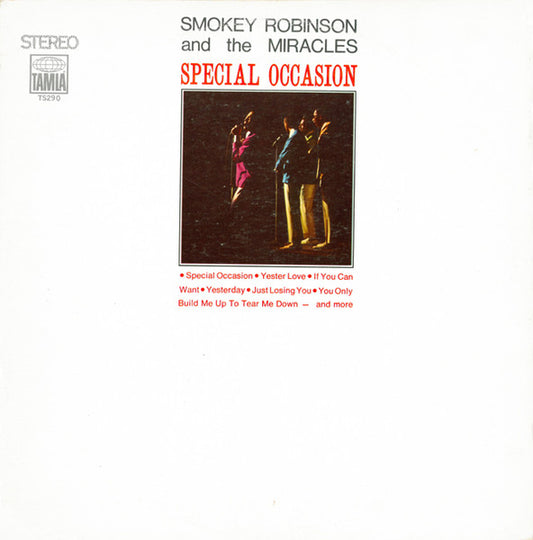 Smokey Robinson and the Miracles - Special Occasion LP