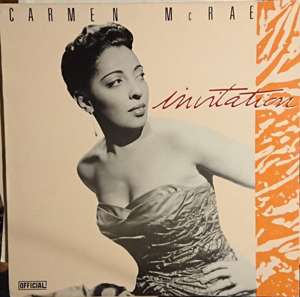 Carmen McRae – Invitation LP