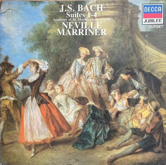 J.S. Bach / Academy Of St Martin-in-the-Fields / Neville Marriner – Orchestral Suites 1-4 2LP