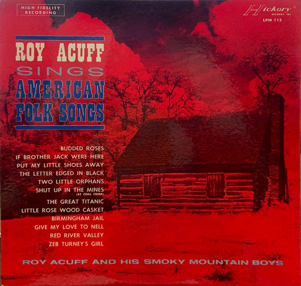 Roy Acuff – American Folk Songs LP