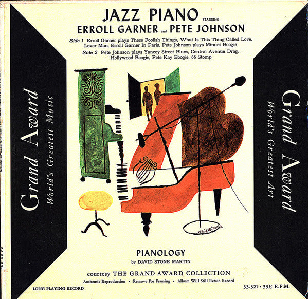 Erroll Garner/Pete Johnson - Jazz Piano LP