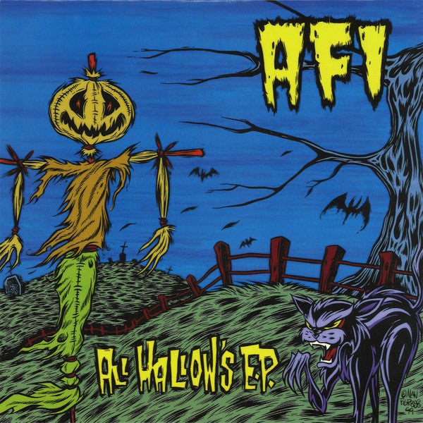 AFI – All Hallow's E.P. (Orange vinyl, 2015 pressing) 10"
