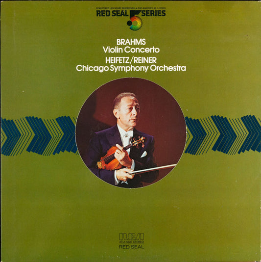 Brahms / Heifetz, Reiner – Violin Concerto LP