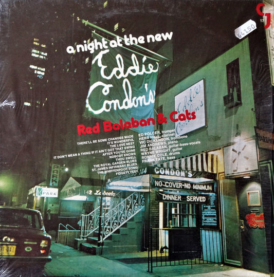 Red Balaban & Cats – A Night At The New Eddie Condon's LP
