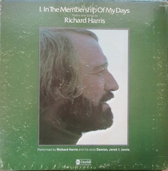 Richard Harris - I, In The Membership Of My Days LP