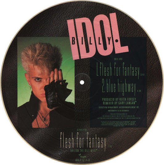 Billy Idol - Flesh For Fantasy 12" LP (Picture Disc)