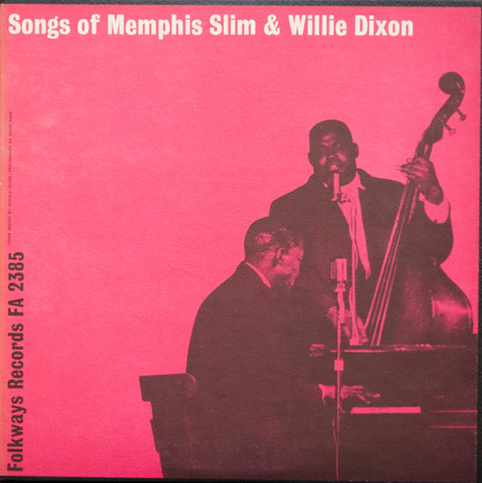 Memphis Slim - Songs Of Memphis Slim & Willie Dixon LP