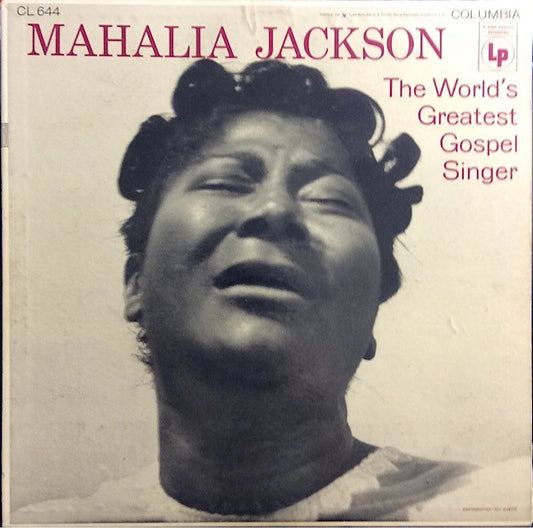 Mahalia Jackson – The World's Greatest Gospel Singer LP