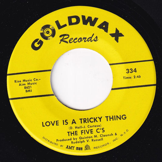 The Five C's – Love Is A Tricky Thing 7"