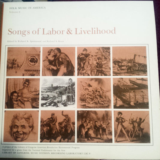 Various – Songs Of Labor & Livelihood LP