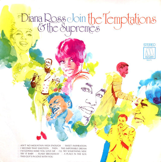 Diana Ross / The Supremes / Temptations – Diana Ross & The Supremes Join The Temptations LP