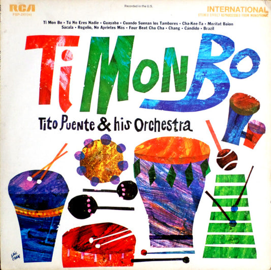 Tito Puente & His Orchestra - Ti Mon Bo LP
