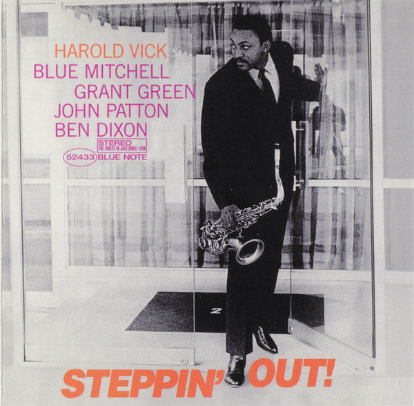 Harold Vick – Steppin' Out! CD