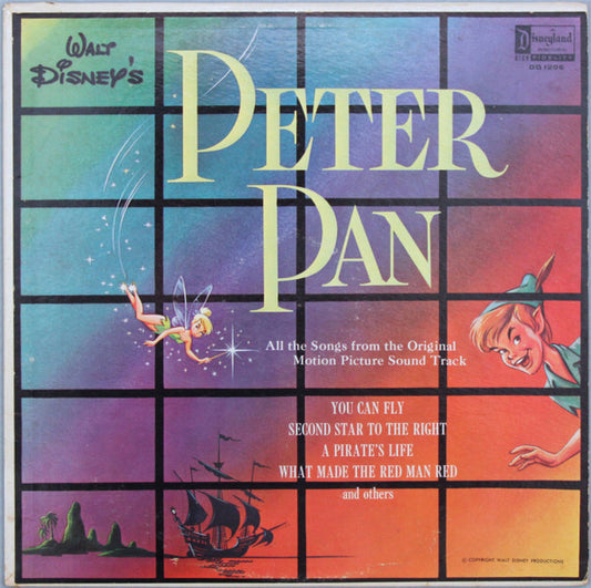Various – Walt Disney's Peter Pan LP