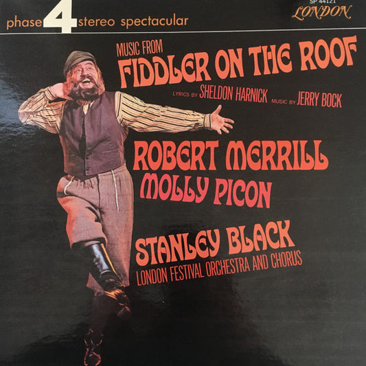 Robert Merrill / Molly Picon / Stanley Black – Music From Fiddler On The Roof LP