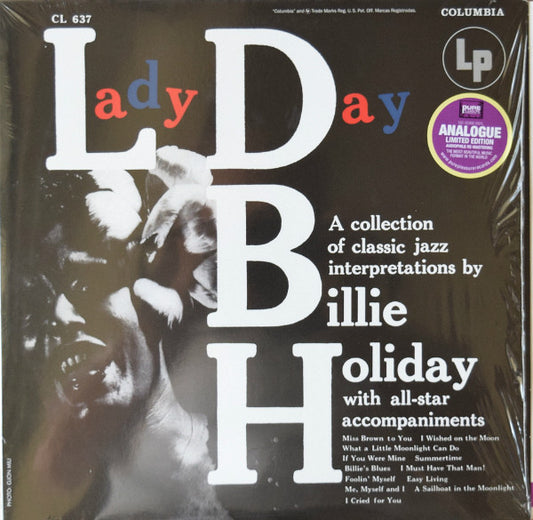 Billie Holiday – Lady Day LP