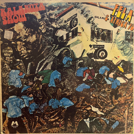 Fela* & Africa 70 – Kalakuta Show (Red/white labels) LP
