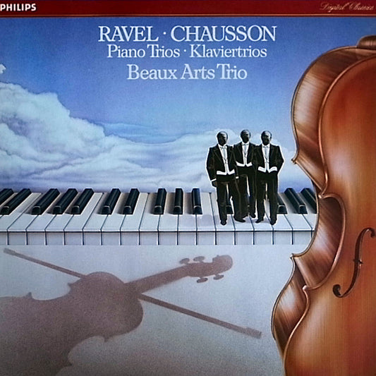 Beaux Arts Trio - Ravel / Chasson Piano Trios LP