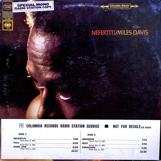 Miles Davis - Nefertiti (Promo) LP