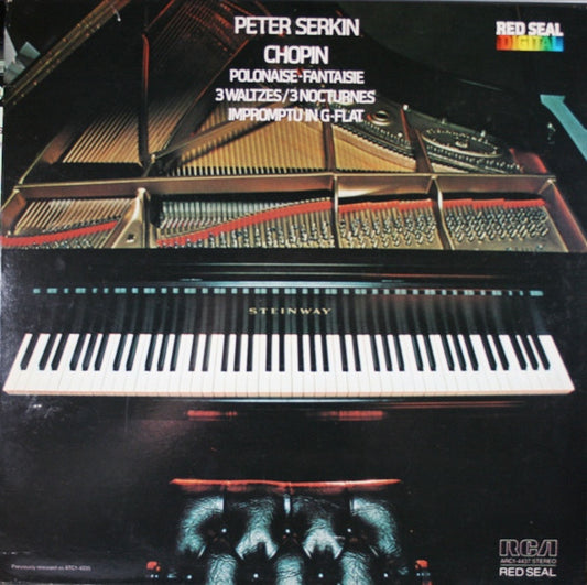 Chopin / Peter Serkin - Polonaise - Fantaisie / 3 Waltzes / 3 Nocturnes LP