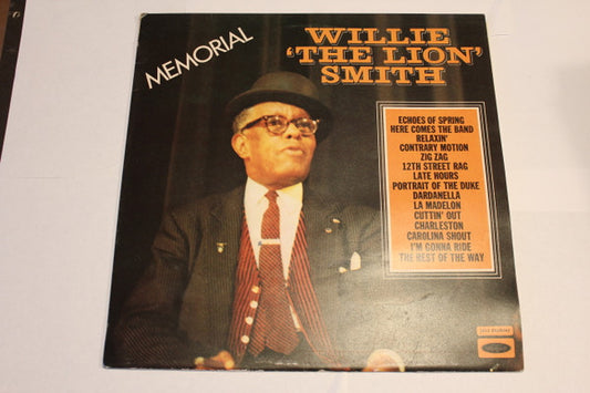 Willie "The Lion" Smith – Memorial LP