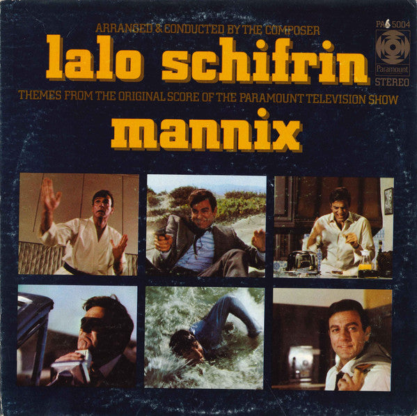 Soundtrack - Lalo Schifrin – Mannix LP
