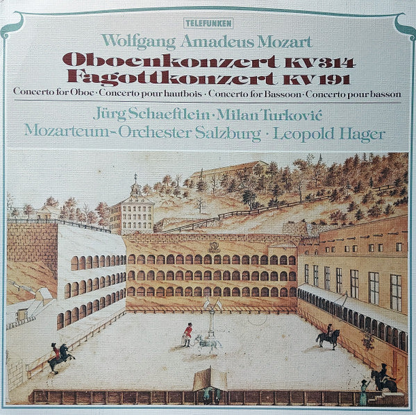 Mozart / Jürg Schaeftlein, Milan Turkovic, et al. - Concerto for Oboe LP