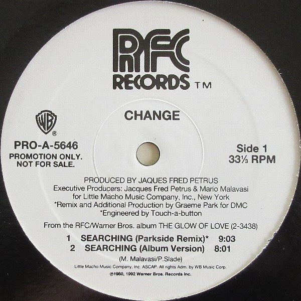 Change – Searching 12"