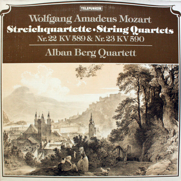 Wolfgang Amadeus Mozart - Alban Berg Quartett – Streichquartette LP