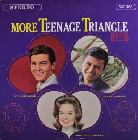 James Darren, Shelley Fabares, Paul Petersen – More Teenage Triangle LP