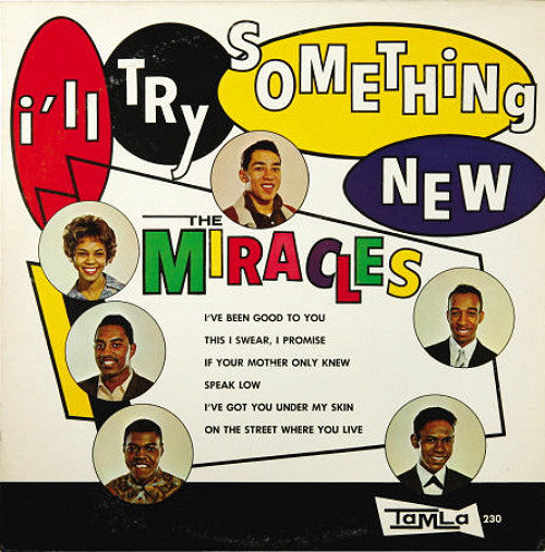 The Miracles - I'll Try Something New (1964 Mono pressing) LP