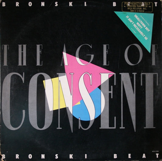 Bronski Beat - The Age Of Consent LP