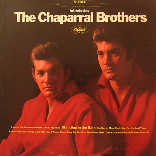 The Chaparral Brothers - Introducing The Chaparral Brothers LP