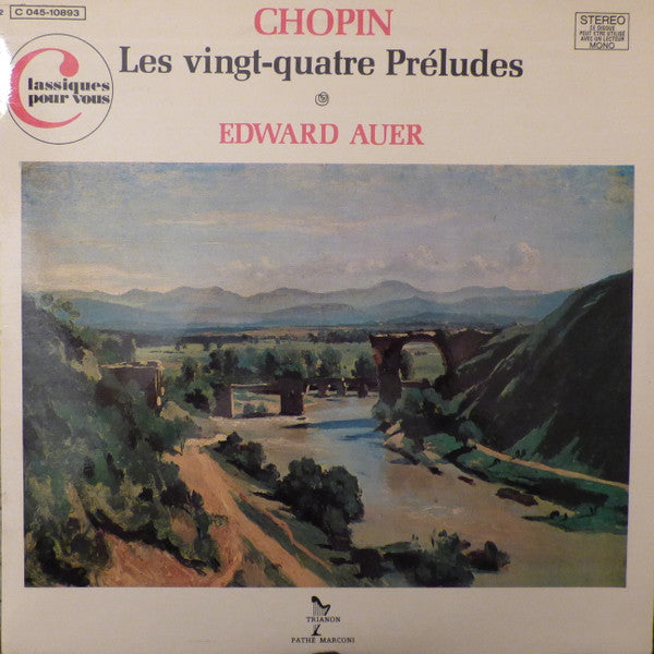 Chopin, Edward Auer – Les Vingt-Quatre Préludes LP