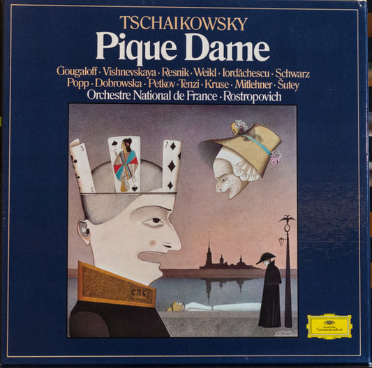 Tchaikovsky / Orchestre National de France, Rostropovich - Pique Dame (4 LP)