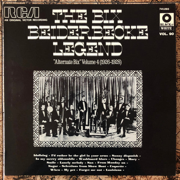 Bix Beiderbecke – The Bix Beiderbecke Legend Volume 4 LP