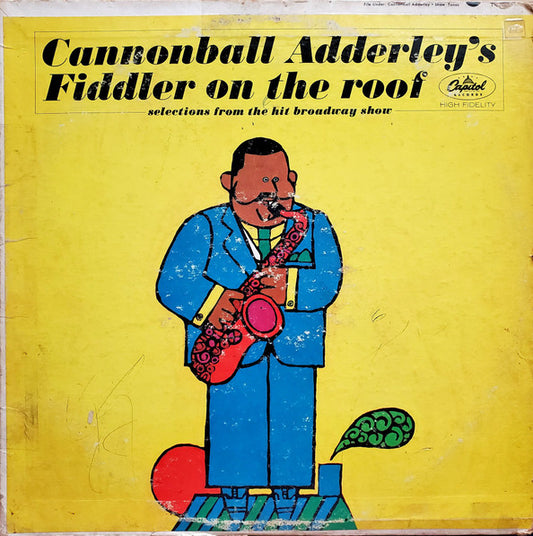 Cannonball Adderley – Cannonball Adderley's Fiddler On The Roof LP