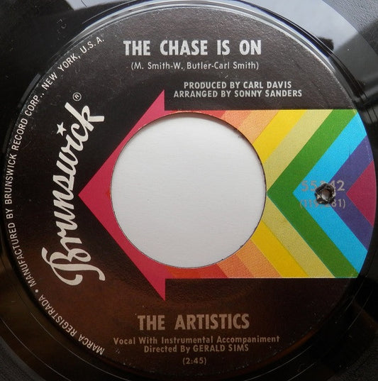 The Artistics – The Chase Is On / One Last Chance 7"