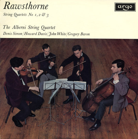Rawsthorne, The Alberni String Quartet – String Quartets No 1, 2 & 3 LP