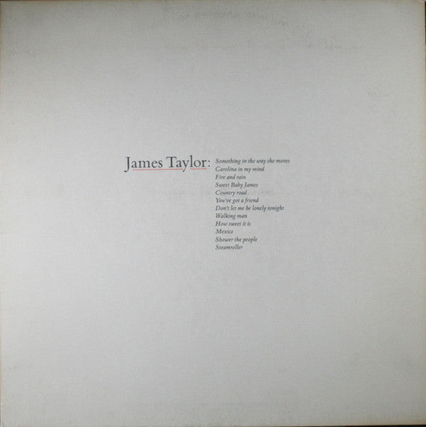 James Taylor - Greatest Hits LP