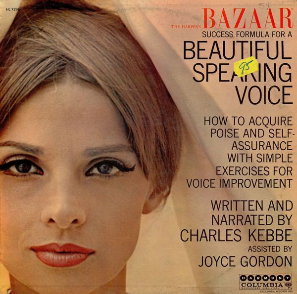 Charles Kebbe – The Harper's Bazaar Success Formula For A Beautiful Speaking Voice LP
