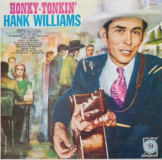 Hank Williams – Honky Tonkin' LP