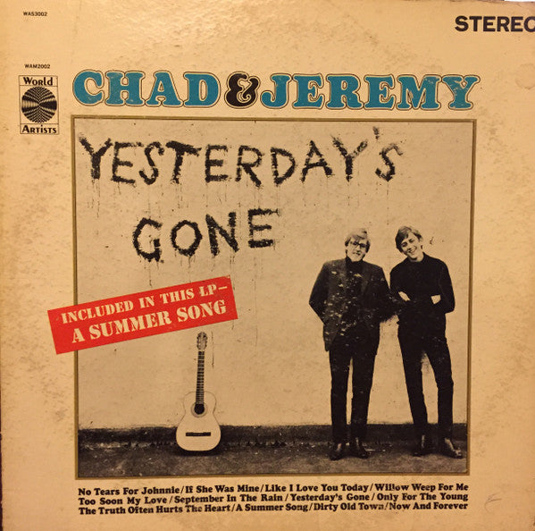 Chad & Jeremy – Yesterday's Gone LP