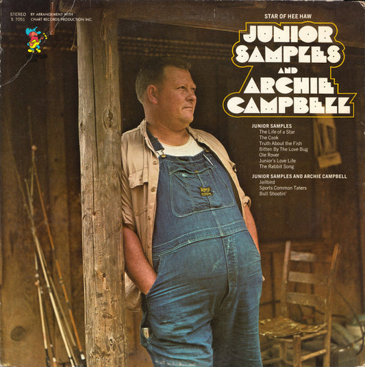Junior Samples, Archie Campbell – Hee Haw LP